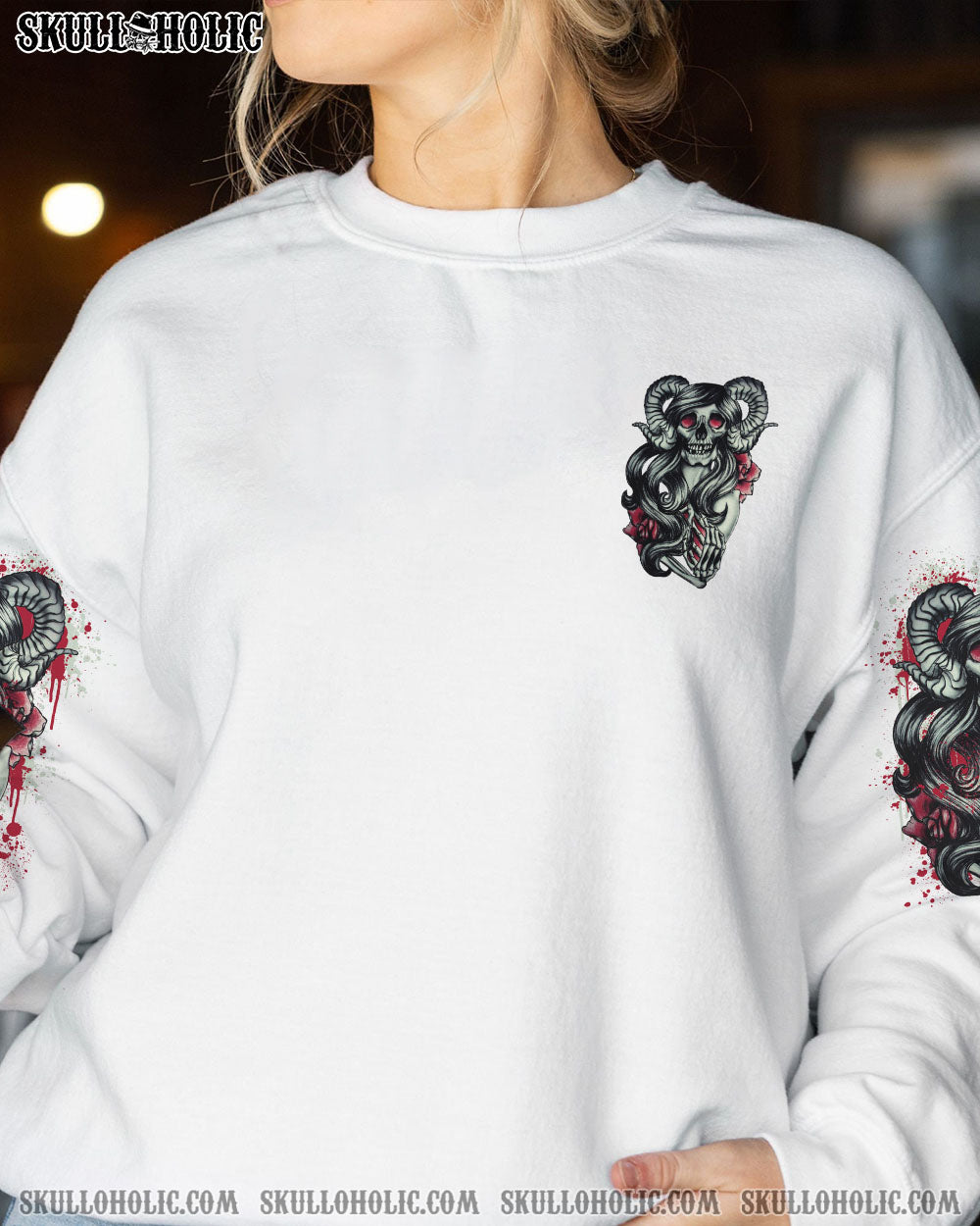 I’M THE MONSTER YOU NEEDED SKULL GIRL ALL OVER PRINT – TLNO0612221