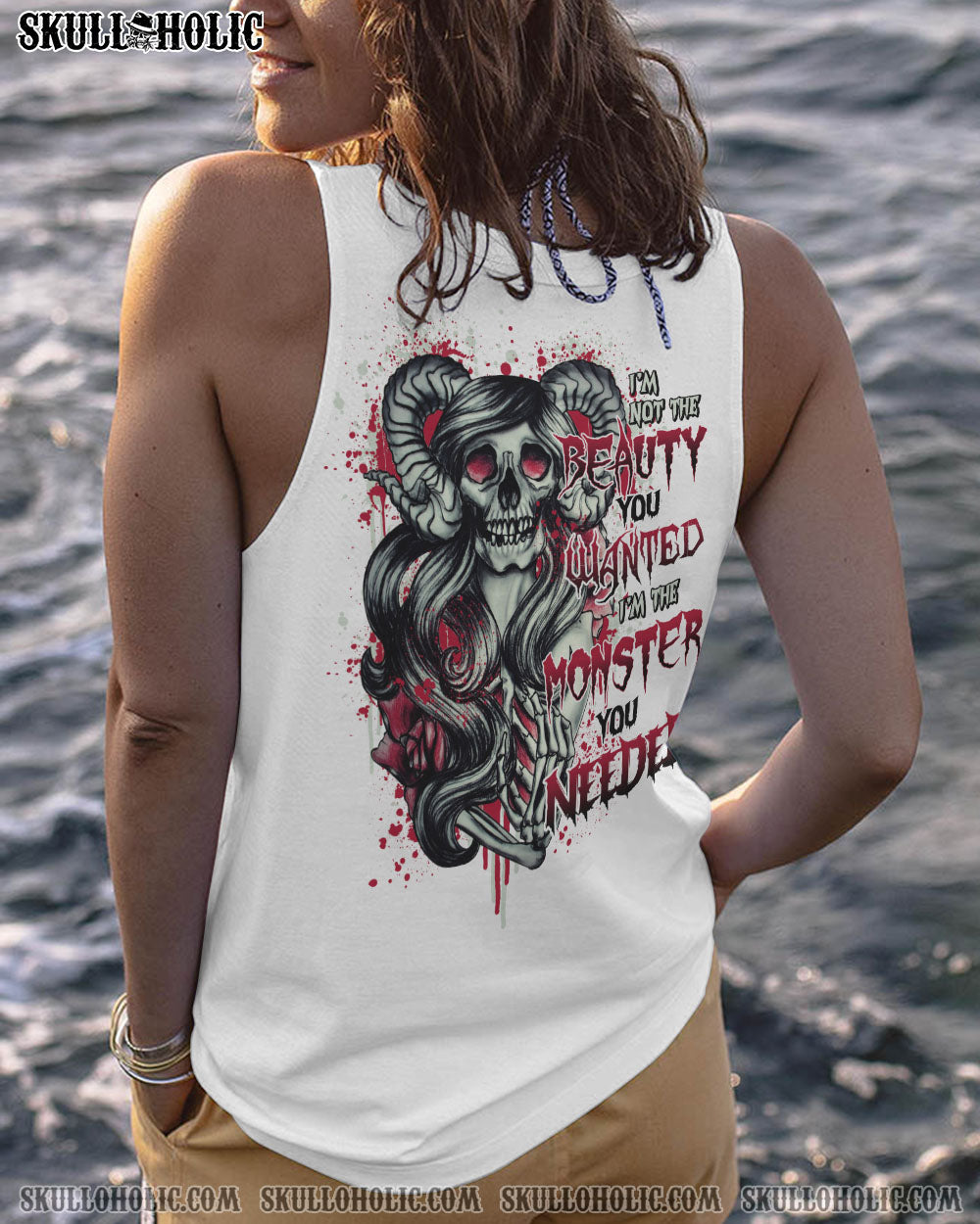 I’M THE MONSTER YOU NEEDED SKULL GIRL ALL OVER PRINT – TLNO0612221