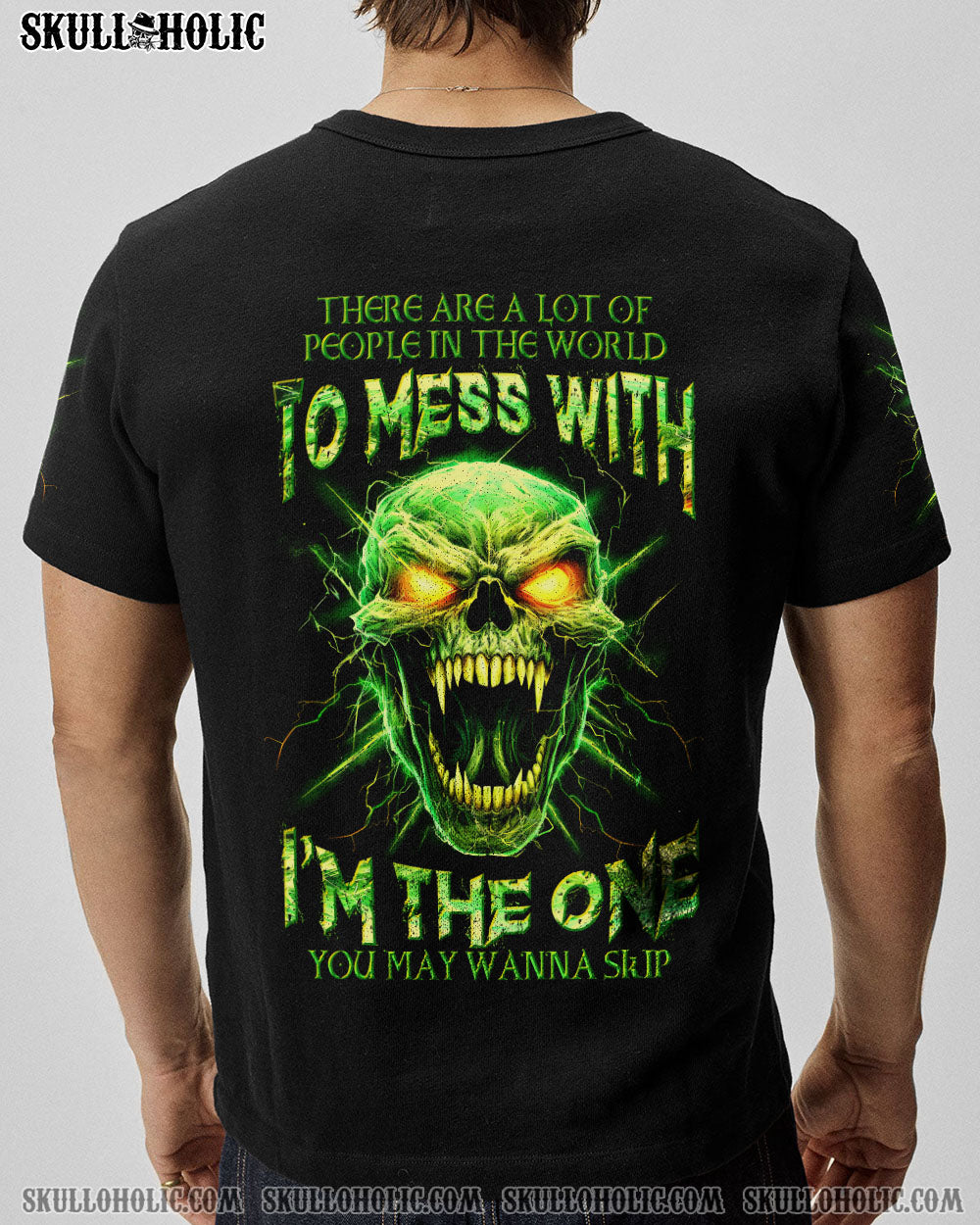 I’M THE ONE YOU MAY WANNA SKIP MAD SKULL ALL OVER PRINT – TLTW0507234