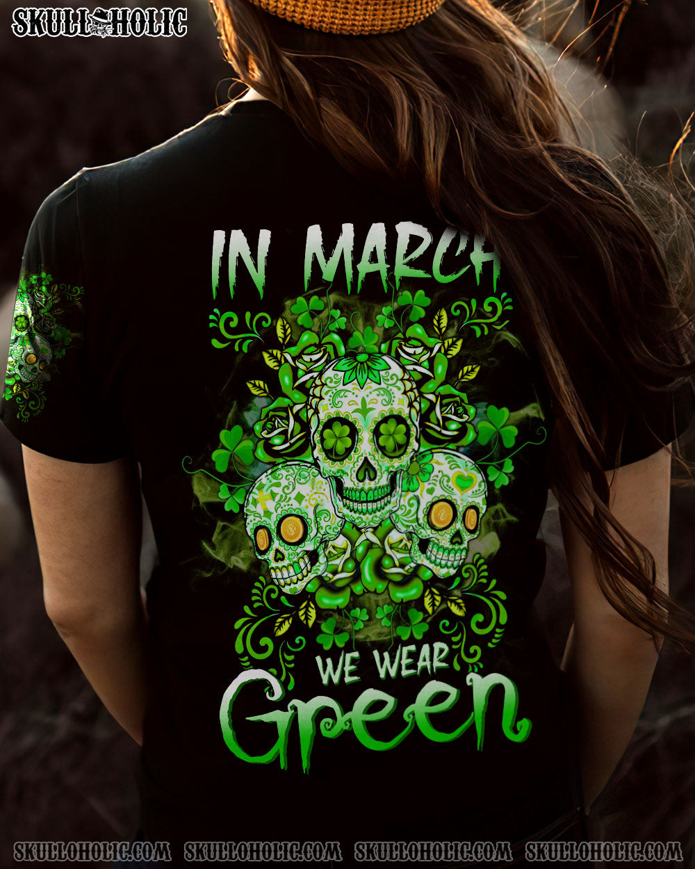 IN MARCH WE WEAR GREEN PATRICK’S DAY ALL OVER PRINT – TLTW1601235