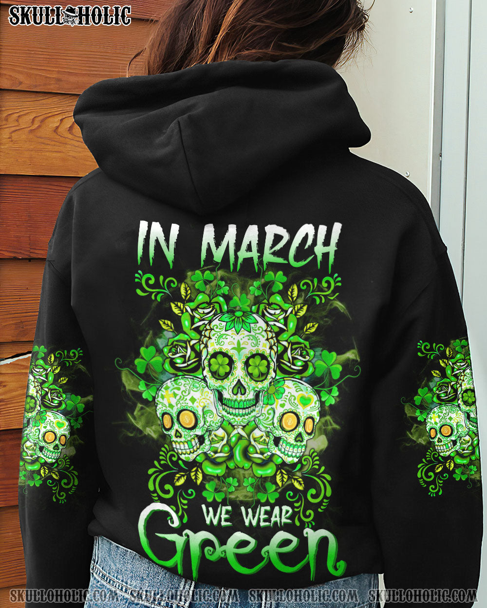 IN MARCH WE WEAR GREEN PATRICK’S DAY ALL OVER PRINT – TLTW1601235