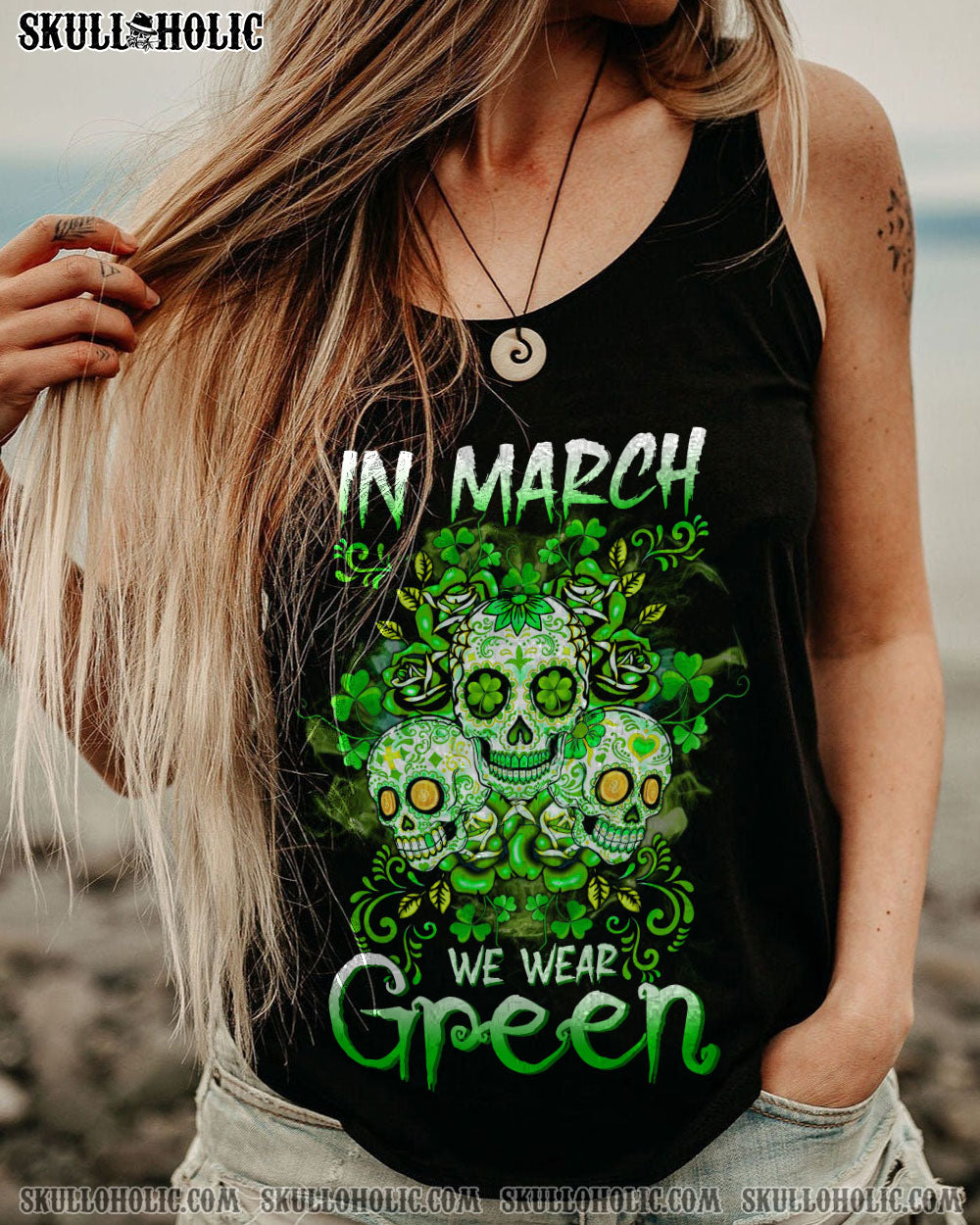 IN MARCH WE WEAR GREEN PATRICK’S DAY ALL OVER PRINT – TLTW1601235
