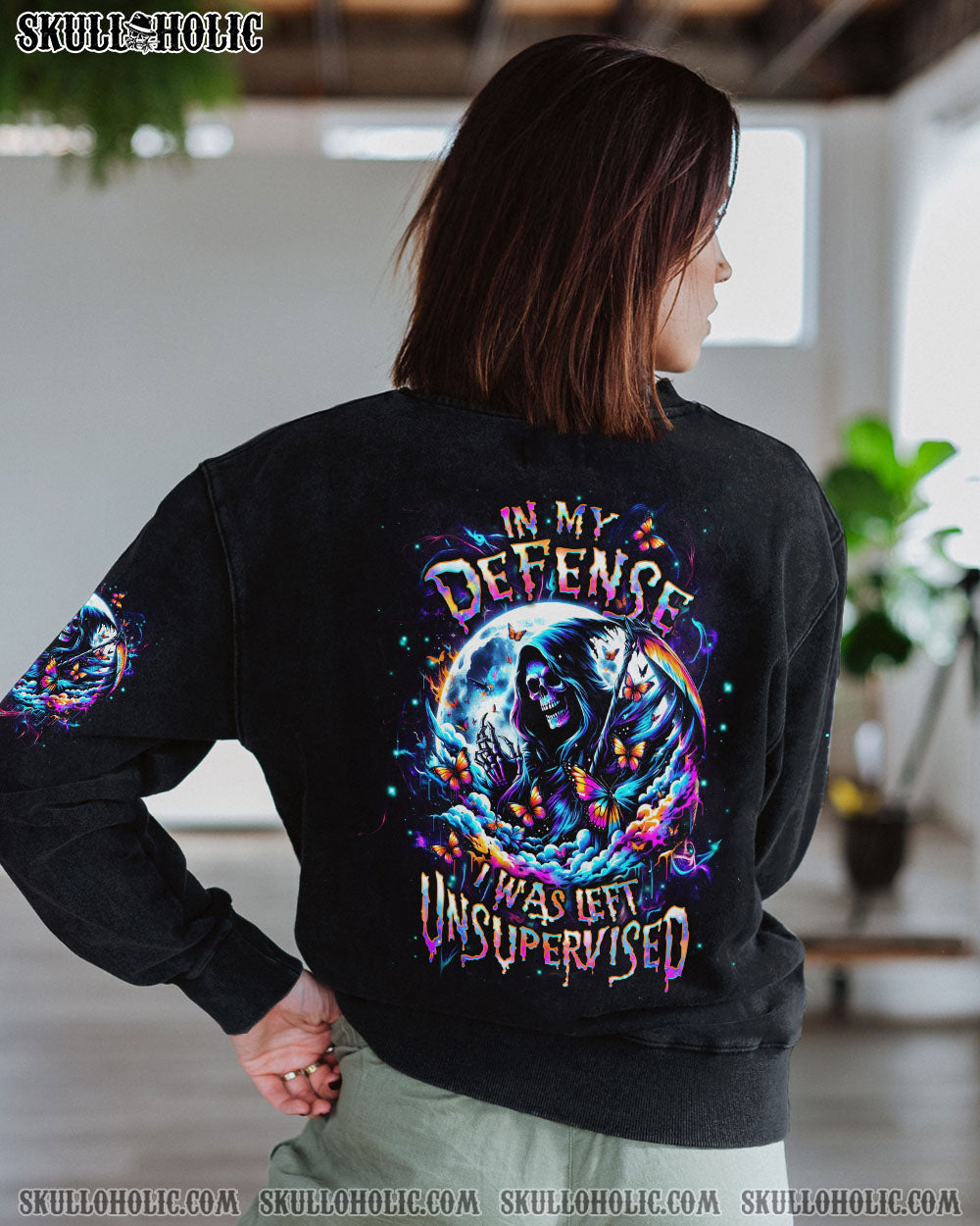 IN MY DEFENSE I WAS LEFT UNSUPERVISED ALL OVER PRINT – YHDU0905242