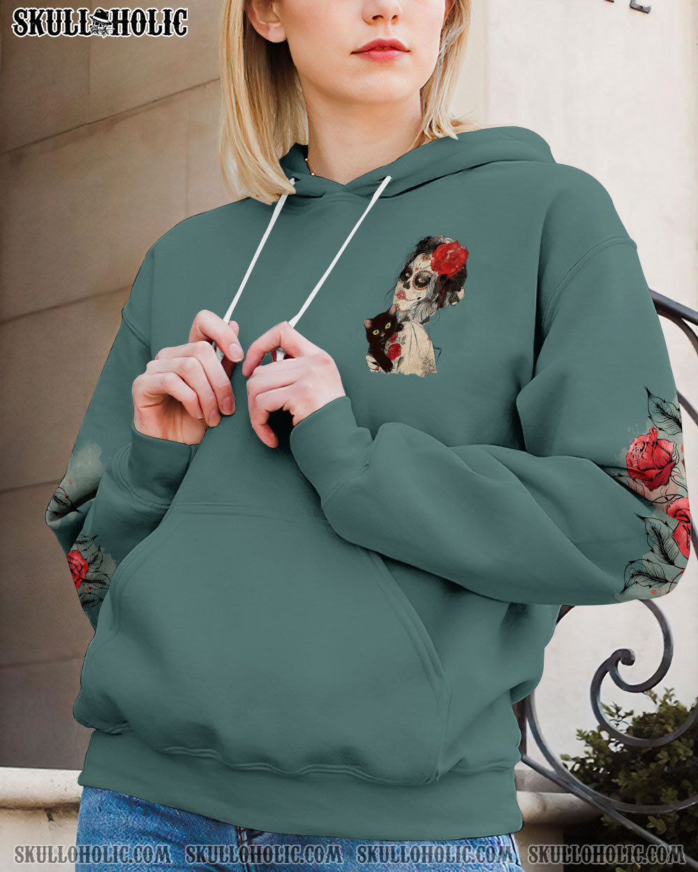 INKED MAMA SUGAR SKULL ALL OVER PRINT – TLTW0103233