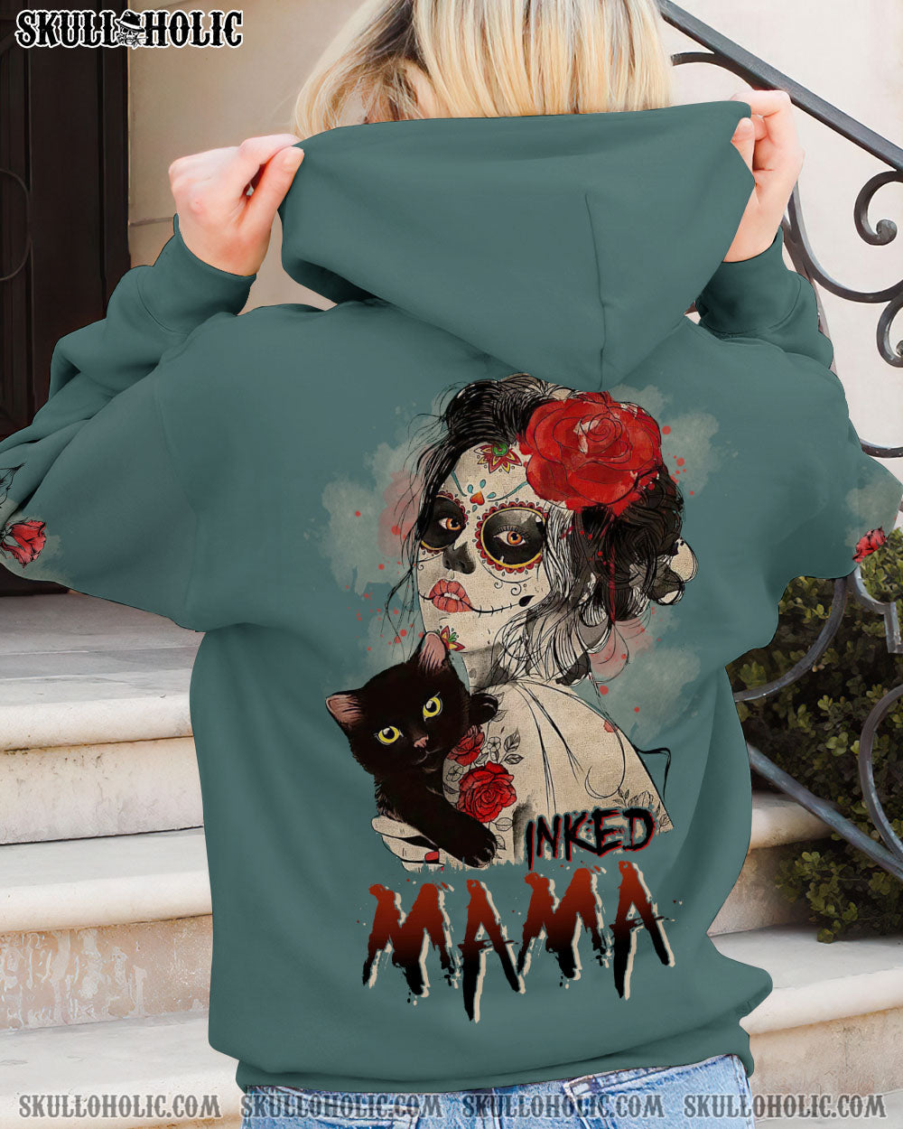 INKED MAMA SUGAR SKULL ALL OVER PRINT – TLTW0103233