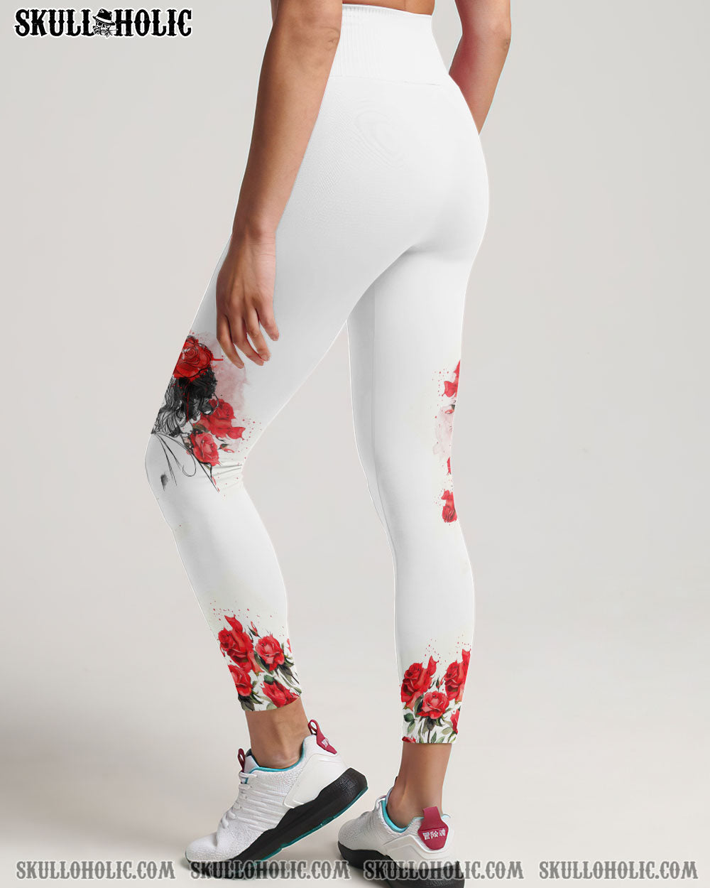 INKED MAMA SUGAR SKULL WHITE ALL OVER PRINT – TLTW0103233