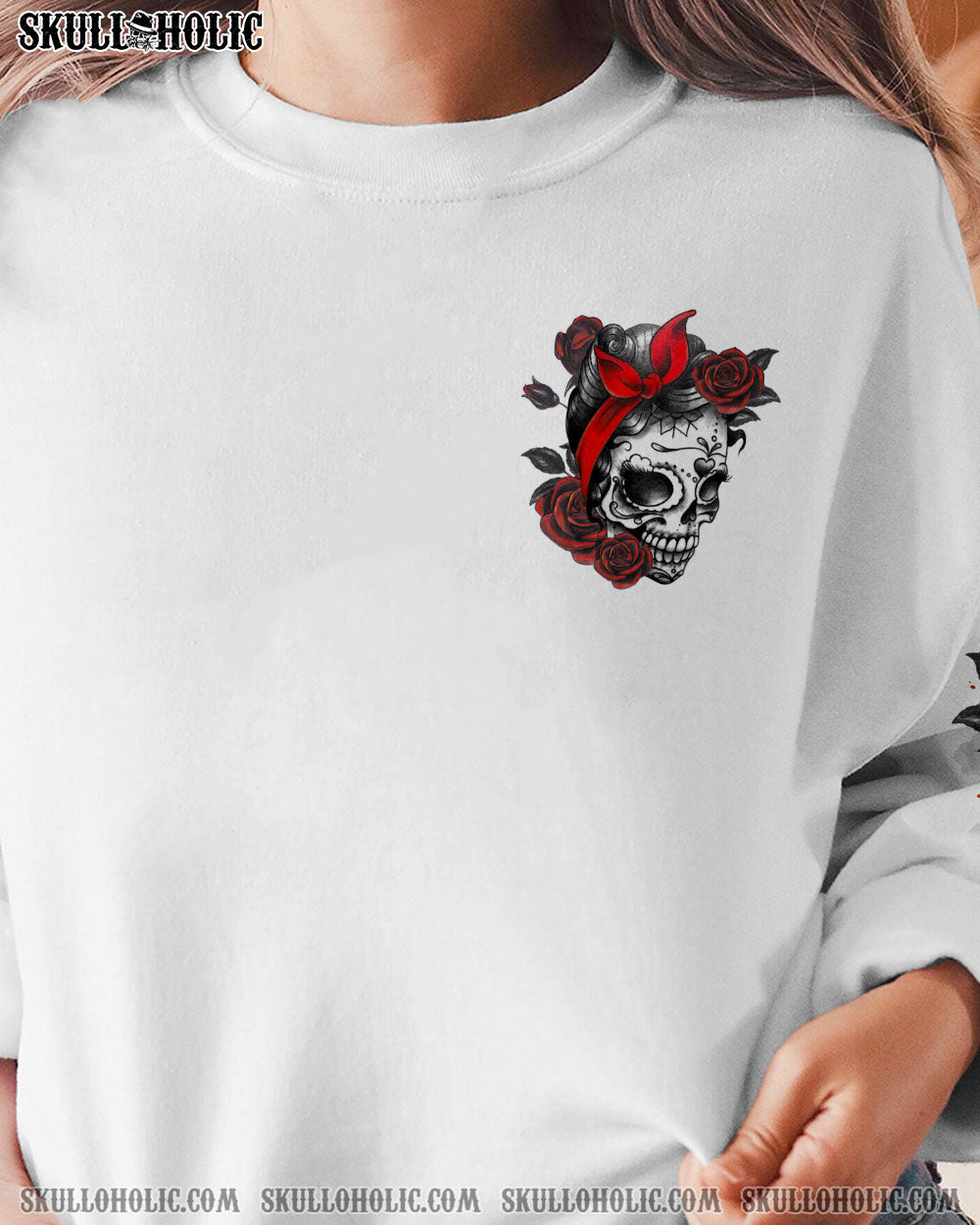 INKED MAMA TATOOED SKULL ALL OVER PRINT – TLTR2202234