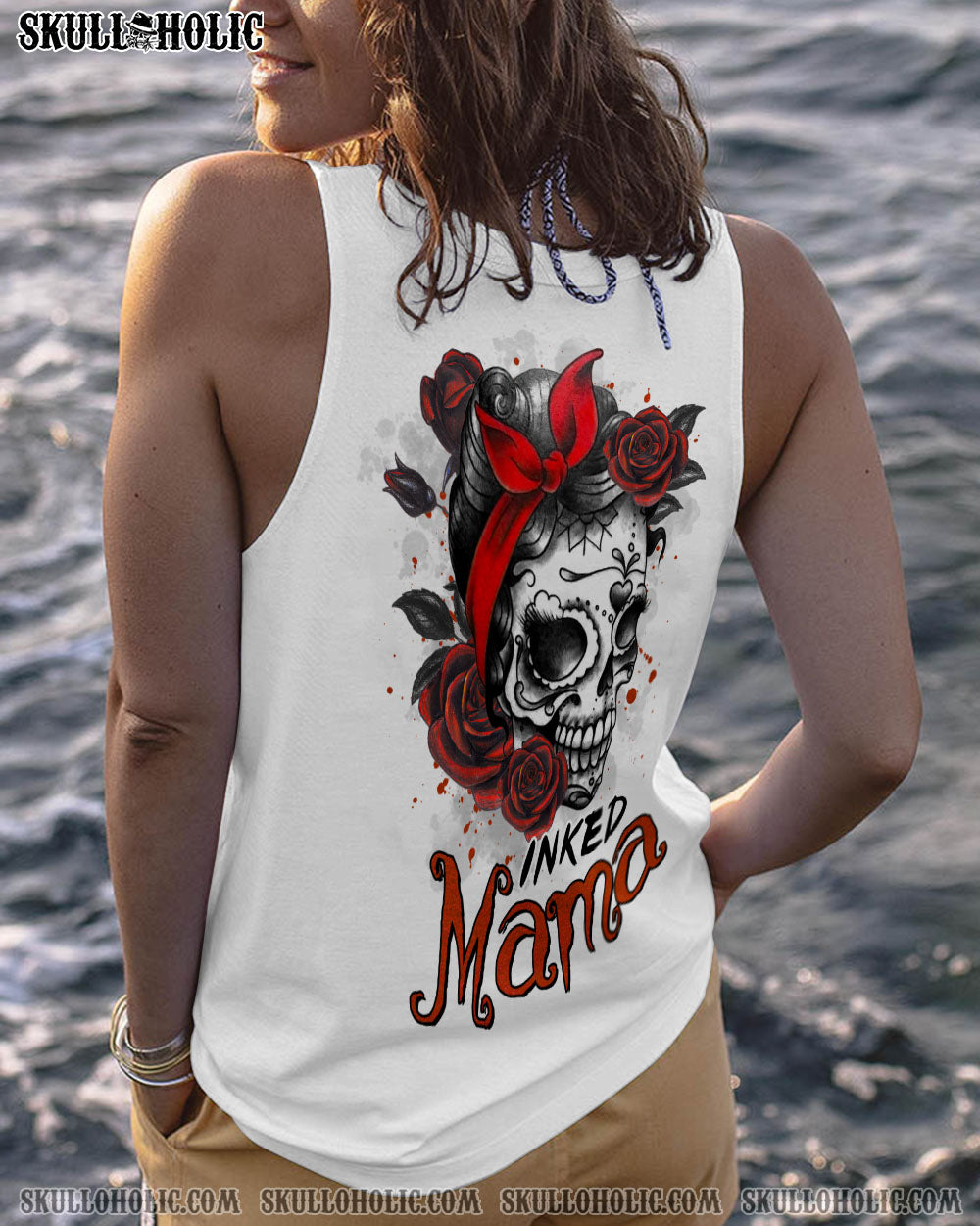 INKED MAMA TATOOED SKULL ALL OVER PRINT – TLTR2202234