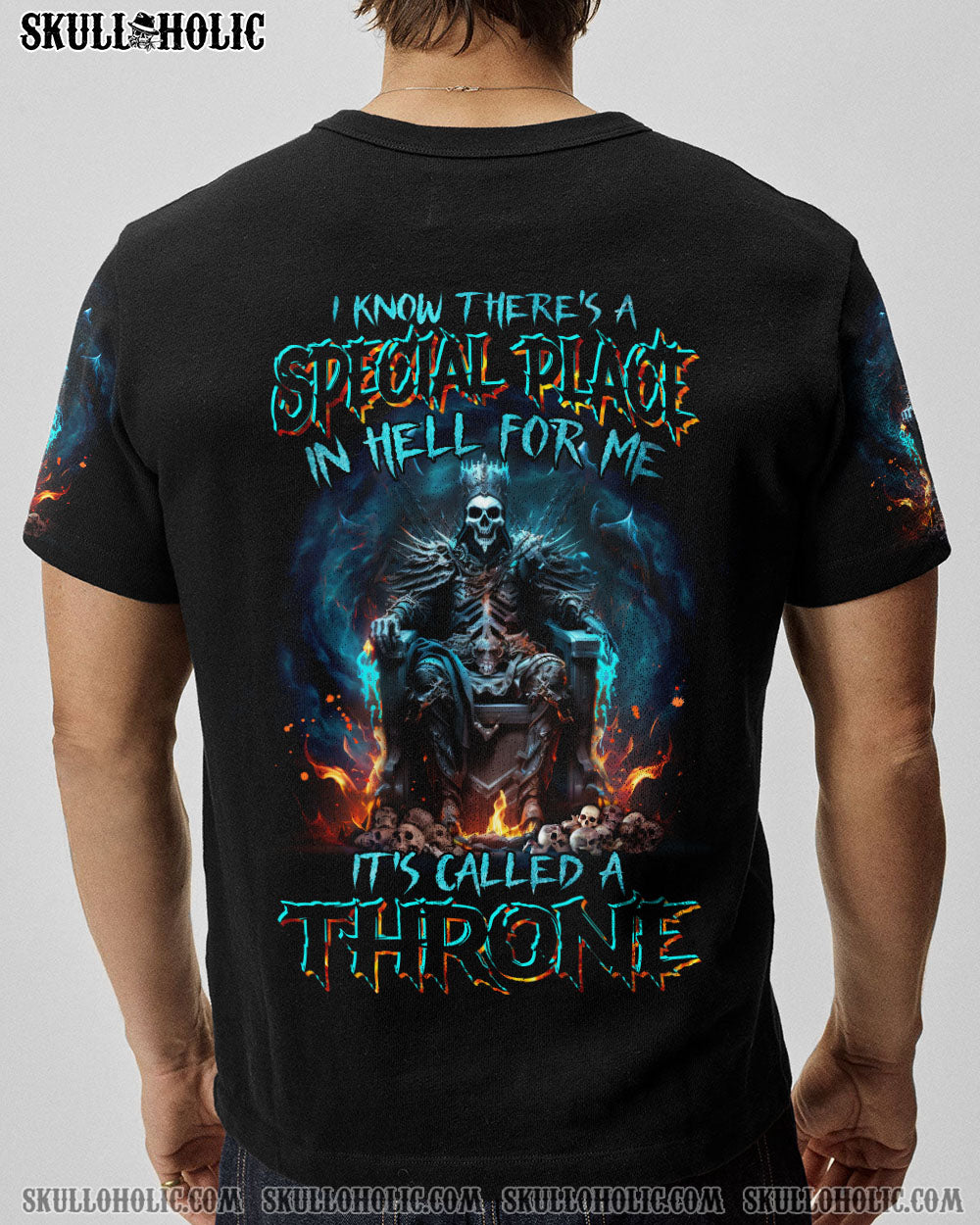 IT’S CALLED A THRONE FIRE SKULL ALL OVER PRINT – TLNZ0404234