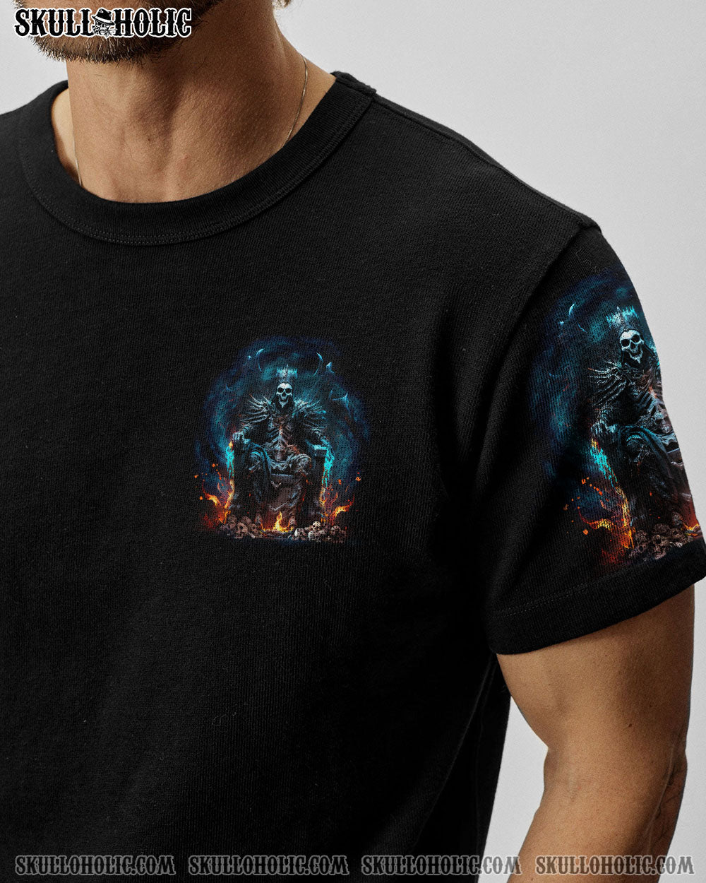 IT’S CALLED A THRONE FIRE SKULL ALL OVER PRINT – TLNZ0404234