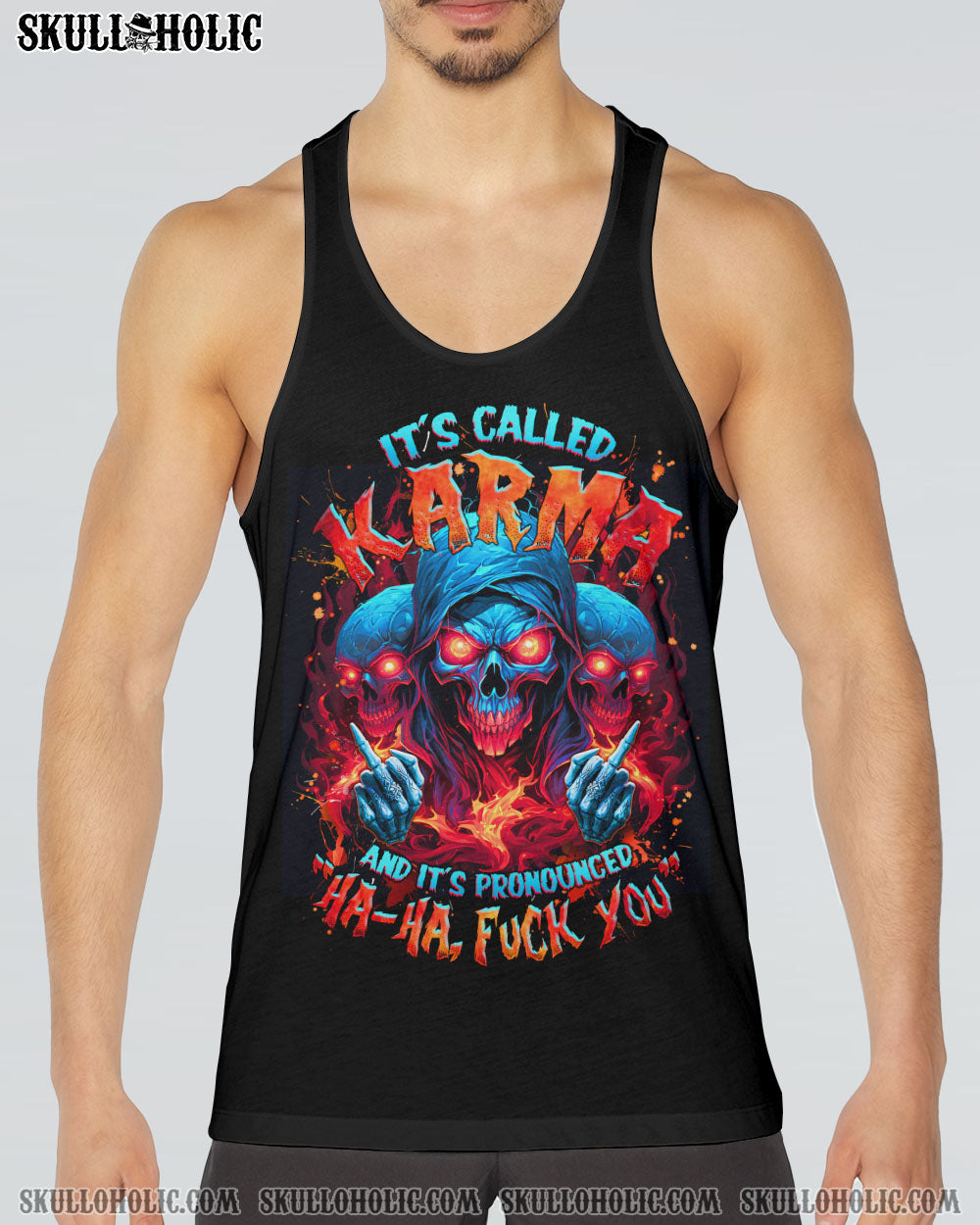 IT’S CALLED KARMA SKULL ALL OVER PRINT – TLNZ3005241