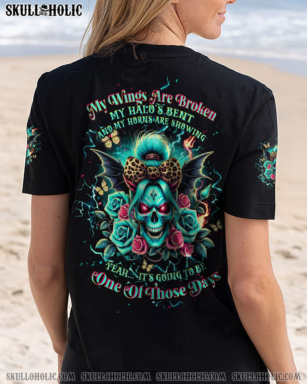 IT’S GOING TO BE ONE OF THOSE DAYS MESSY BUN ALL OVER PRINT – TLTW2407241