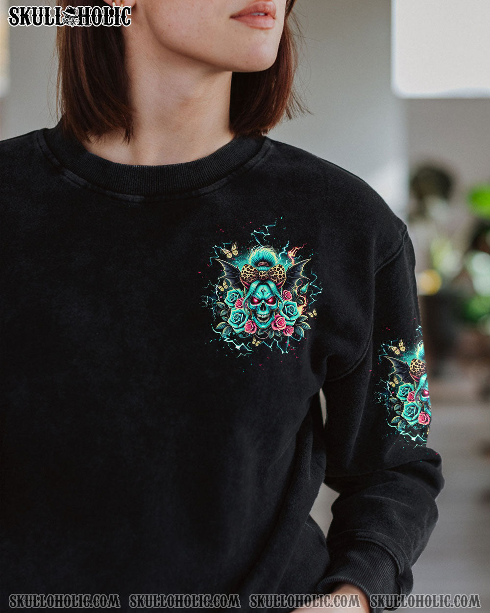 IT’S GOING TO BE ONE OF THOSE DAYS MESSY BUN ALL OVER PRINT – TLTW2407241