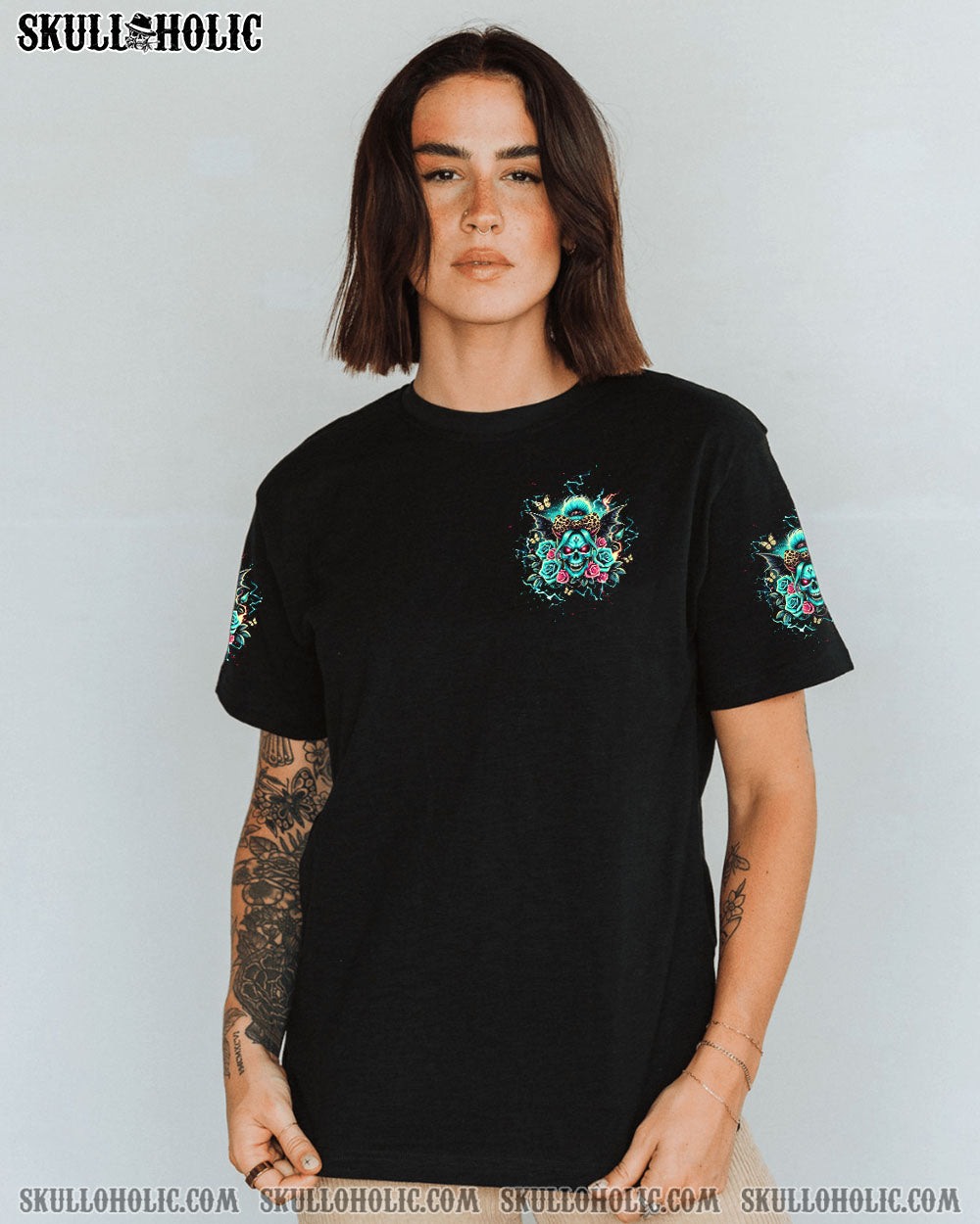 IT’S GOING TO BE ONE OF THOSE DAYS MESSY BUN ALL OVER PRINT – TLTW2407241