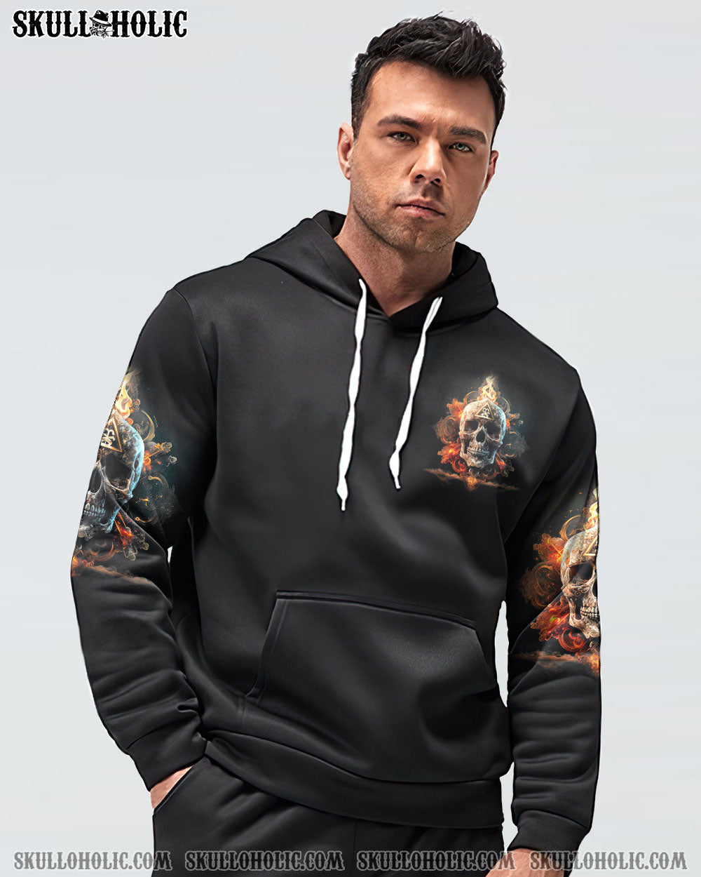IT’S NOT HOW CRAZY I AM FIRE SKULL ALL OVER PRINT – TLTM1002233