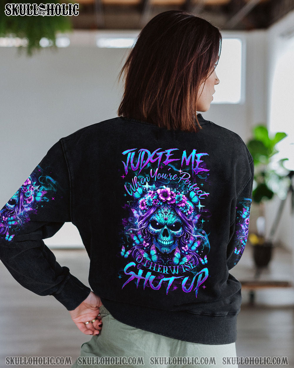 JUDGE ME WHEN SKULL ALL OVER PRINT – YHHG2204242