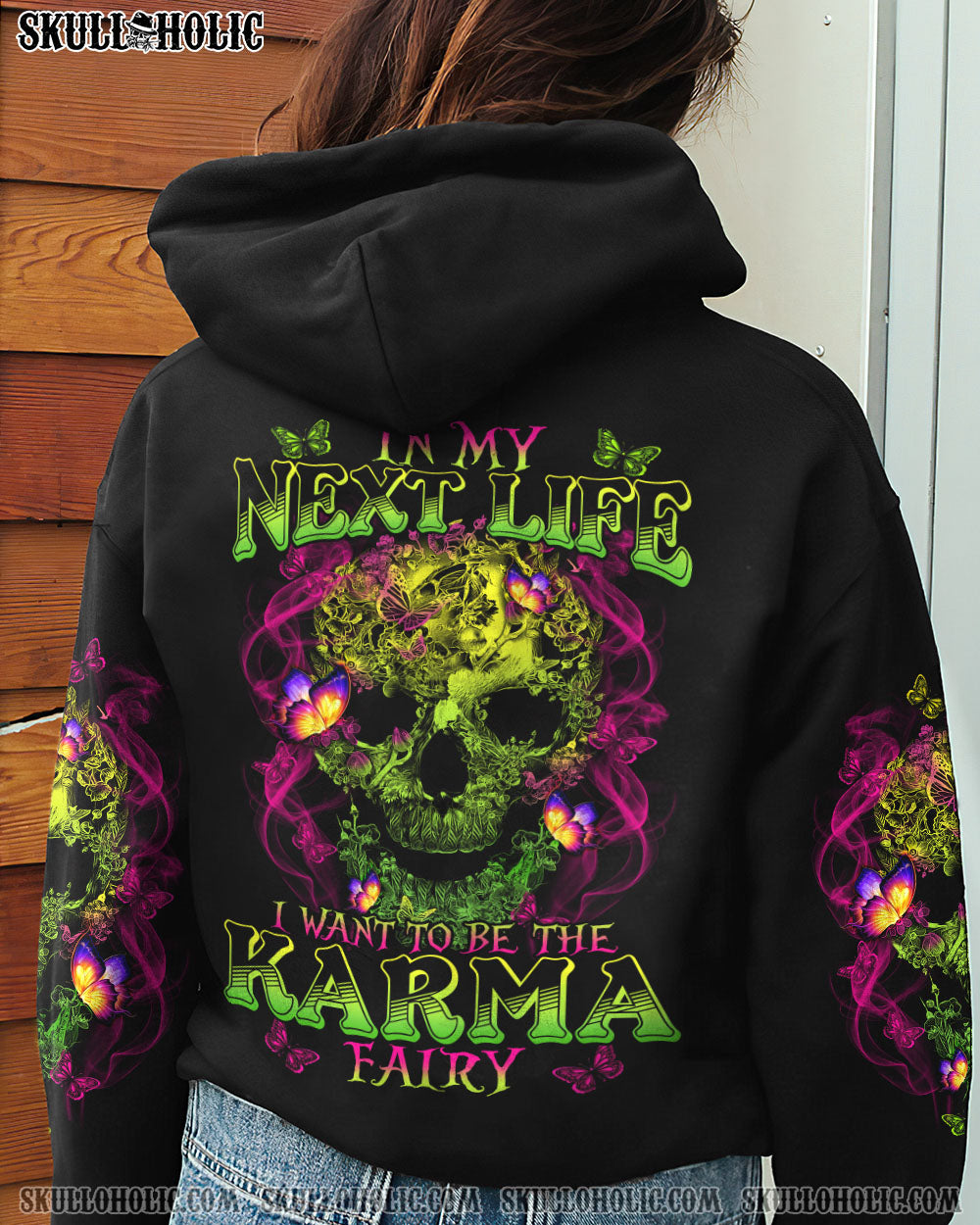 KARMA FAIRY BUTTERFLY SKULL ALL OVER PRINT – TLTY1712222