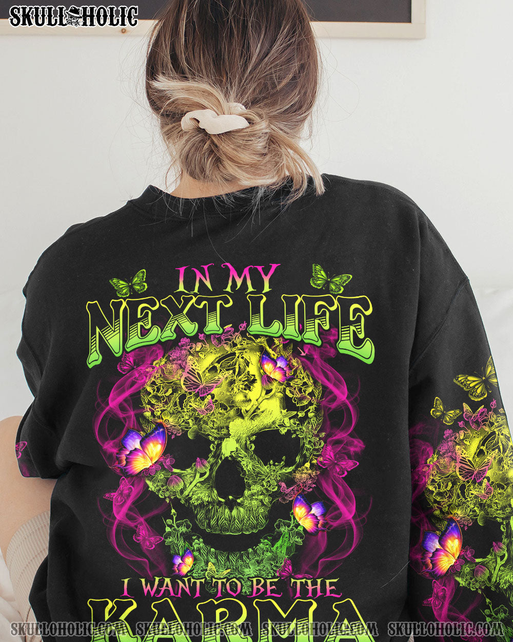 KARMA FAIRY BUTTERFLY SKULL ALL OVER PRINT – TLTY1712222