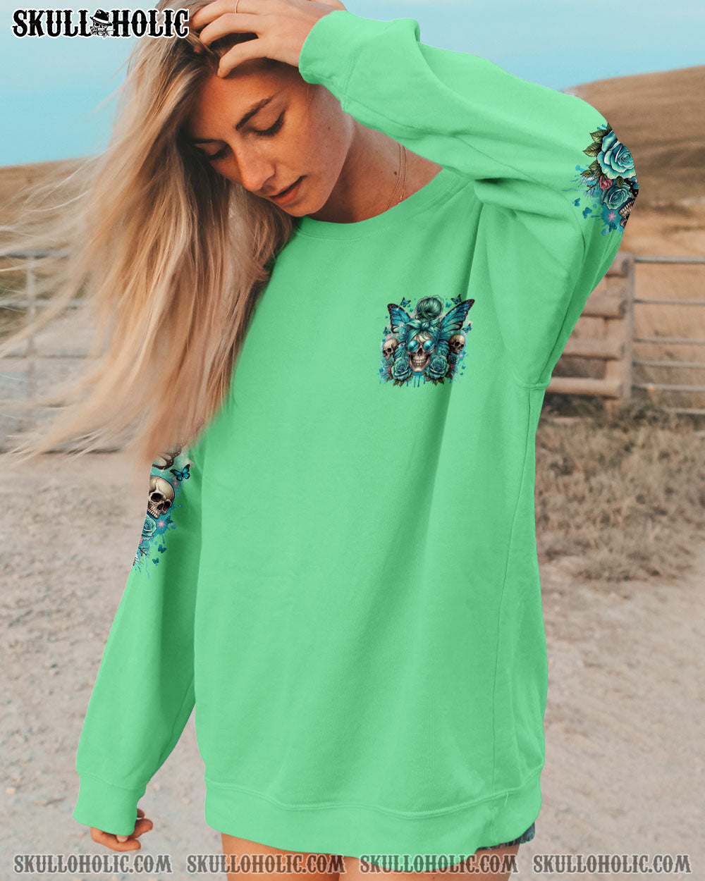 KARMA FAIRY MESSY BUN ALL OVER PRINT – TYTM0705244