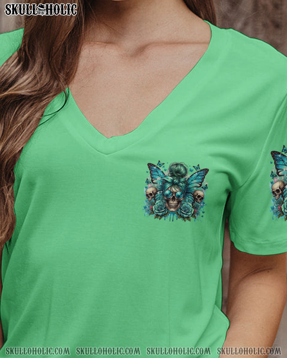 KARMA FAIRY MESSY BUN ALL OVER PRINT – TYTM0705244