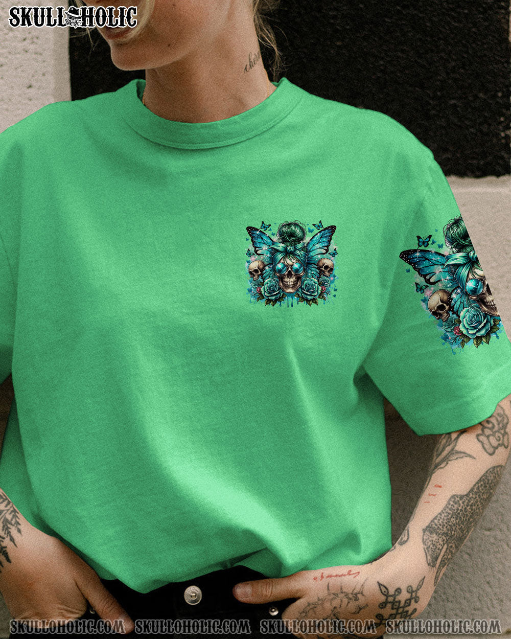 KARMA FAIRY MESSY BUN ALL OVER PRINT – TYTM0705244