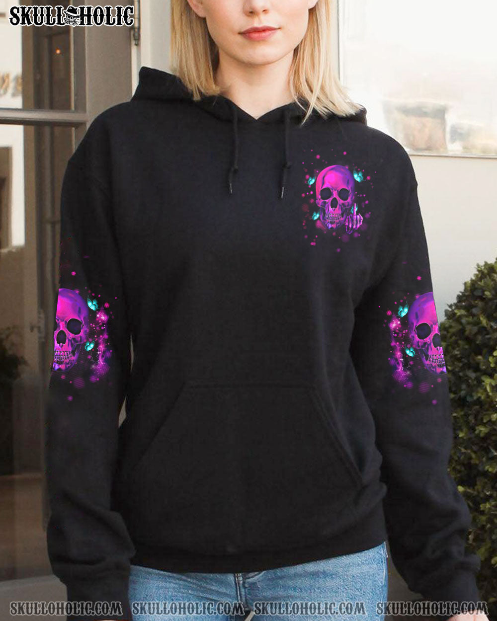 KARMA FAIRY PINK SKULL ALL OVER PRINT – TLTM2312221