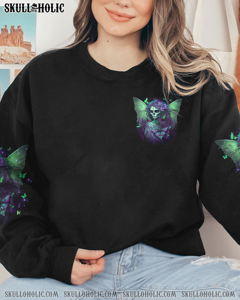 KARMA FAIRY SKULL ALL OVER PRINT – TLNZ0404231