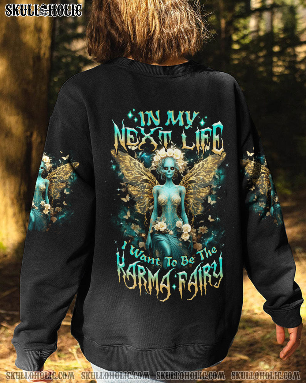 KARMA FAIRY SKULL ALL OVER PRINT – TLNZ2107231