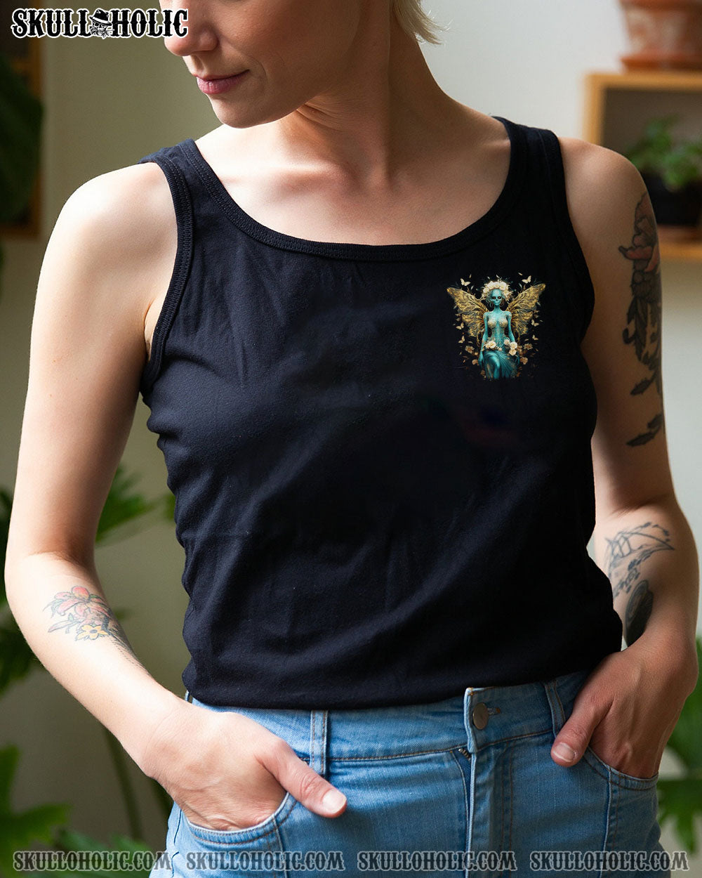 KARMA FAIRY SKULL ALL OVER PRINT – TLNZ2107231