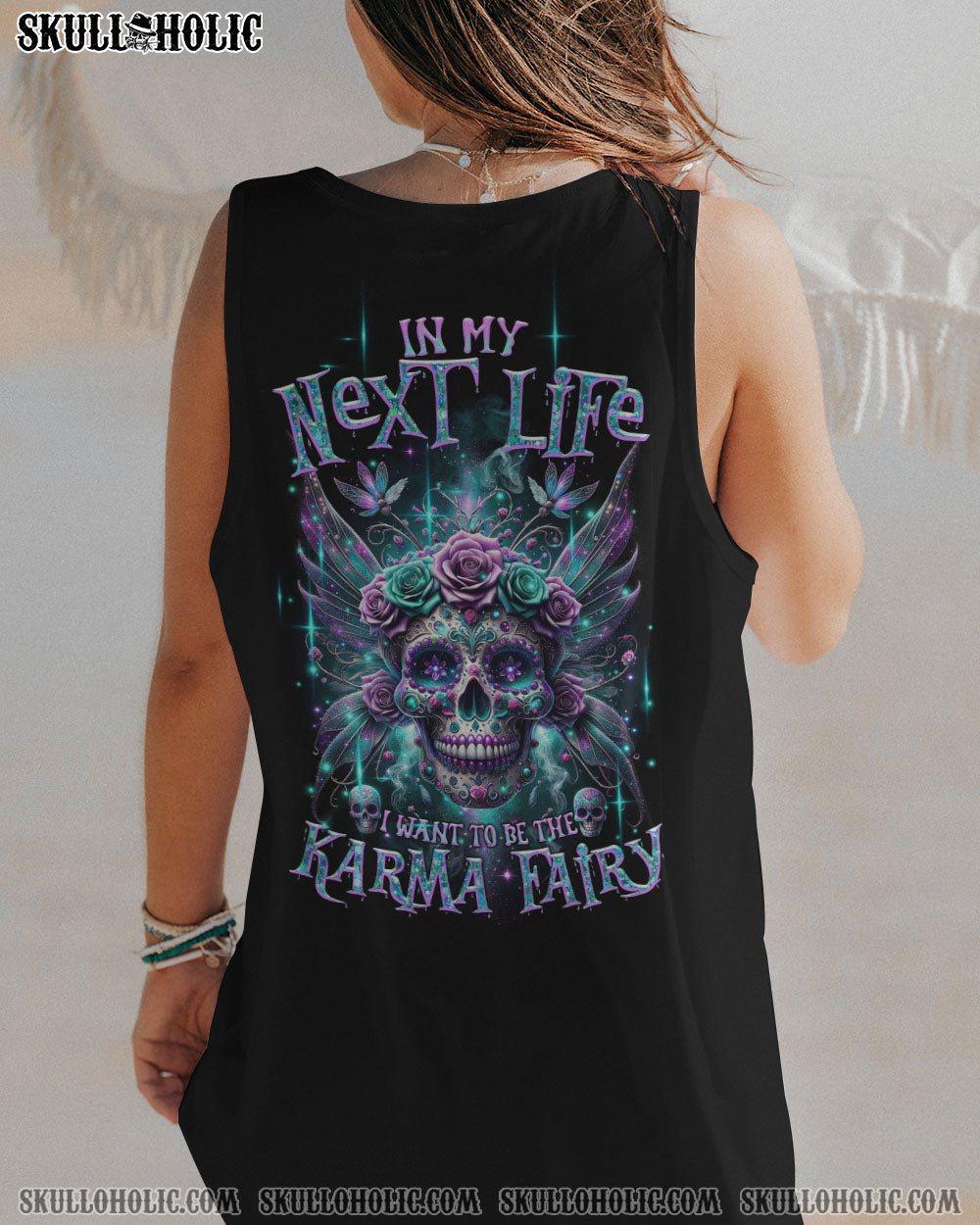 KARMA FAIRY SKULL ALL OVER PRINT – TLTR3110232