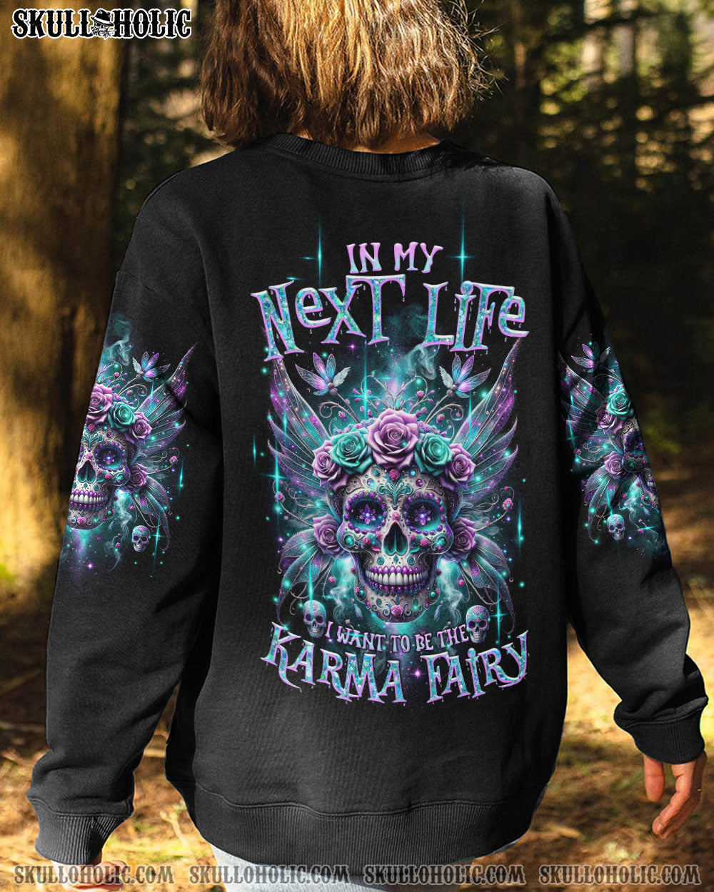 KARMA FAIRY SKULL ALL OVER PRINT – TLTR3110232