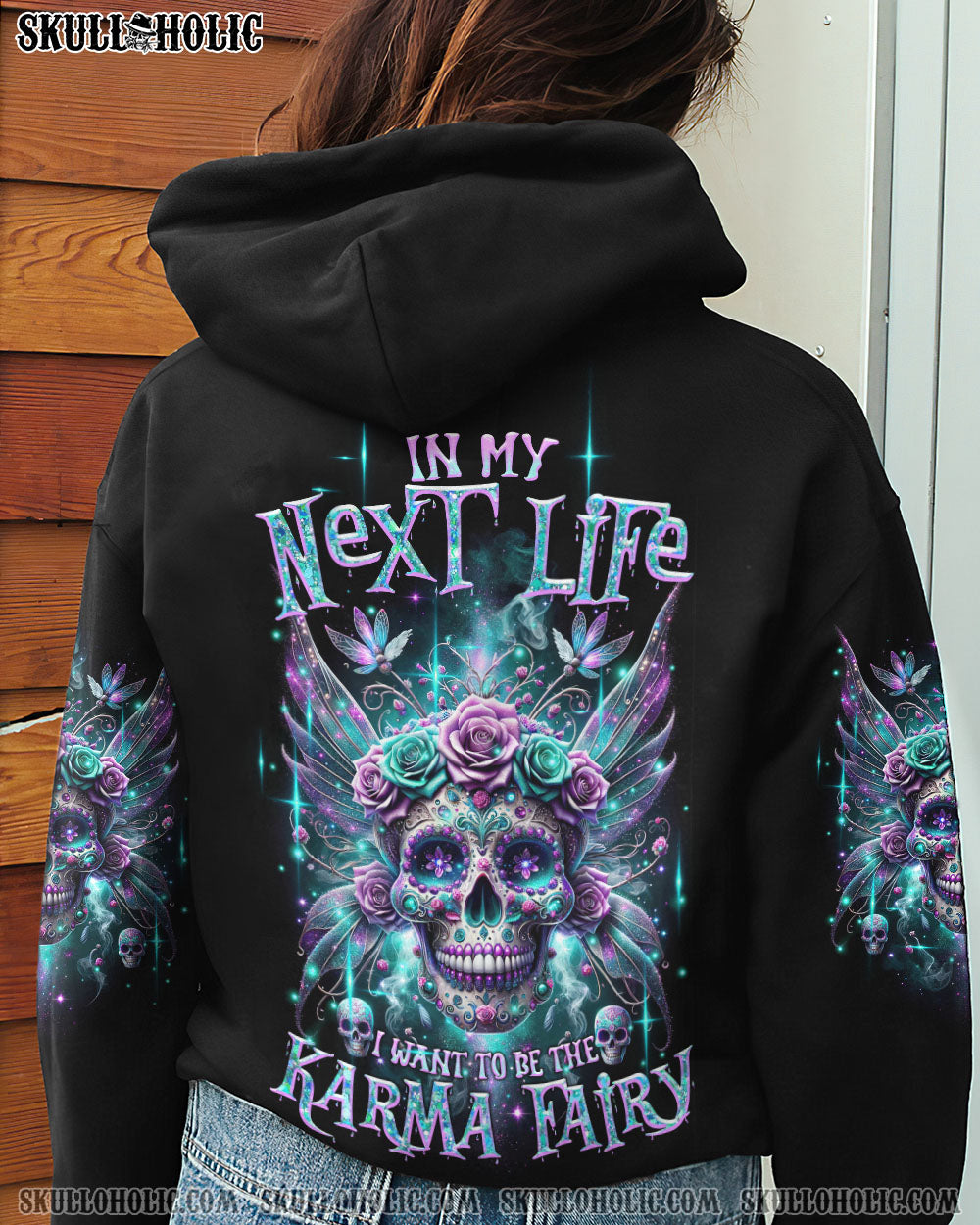 KARMA FAIRY SKULL ALL OVER PRINT – TLTR3110232