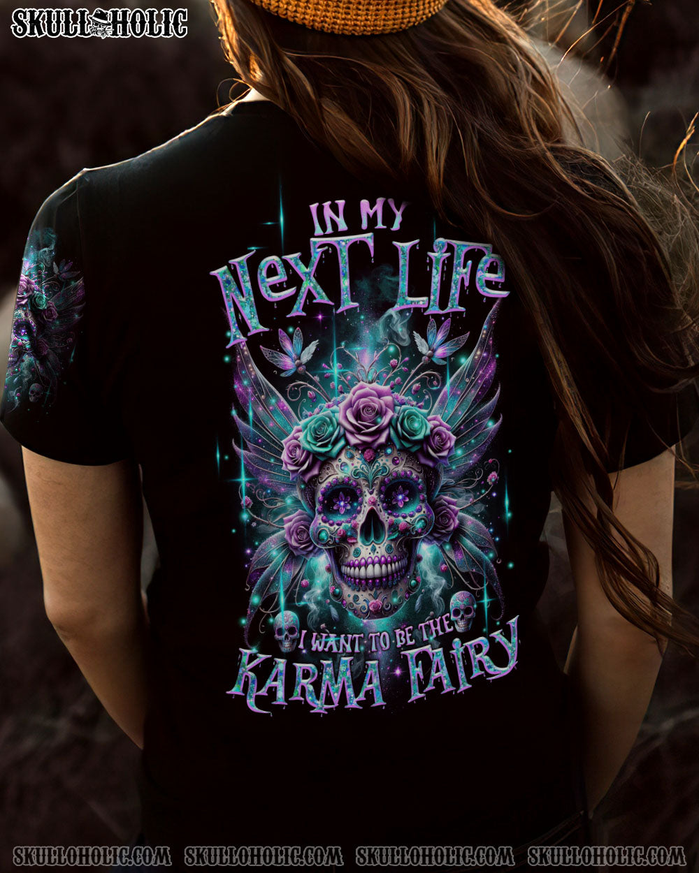 KARMA FAIRY SKULL ALL OVER PRINT – TLTR3110232