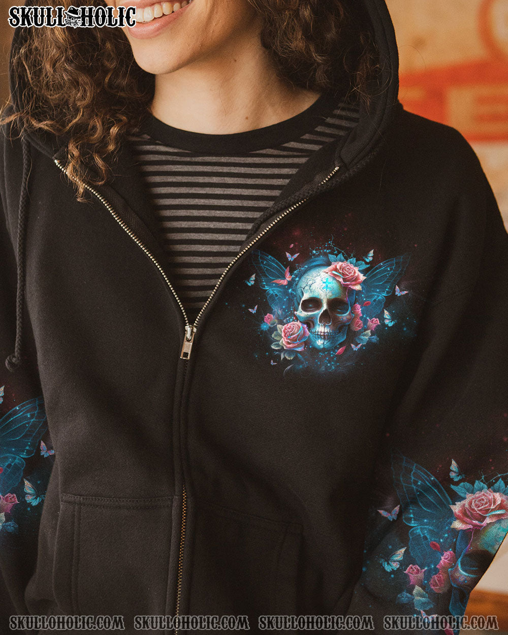 KARMA FAIRY SKULL ALL OVER PRINT – YHDU0703231