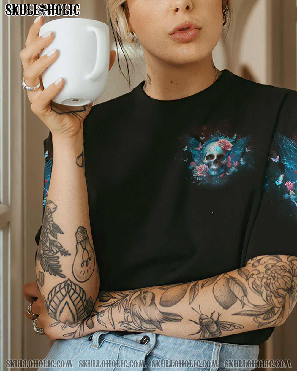 KARMA FAIRY SKULL ALL OVER PRINT – YHDU0703231