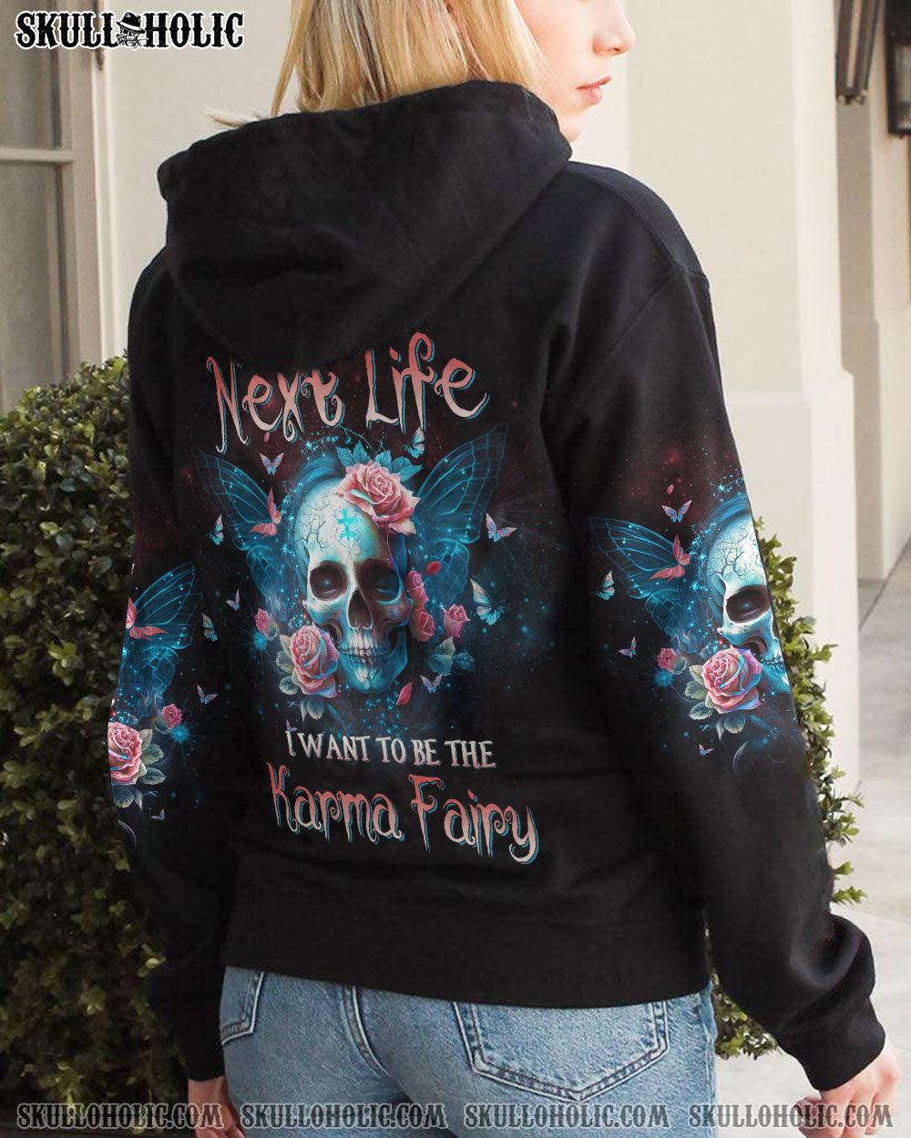 KARMA FAIRY SKULL ALL OVER PRINT – YHDU0703231