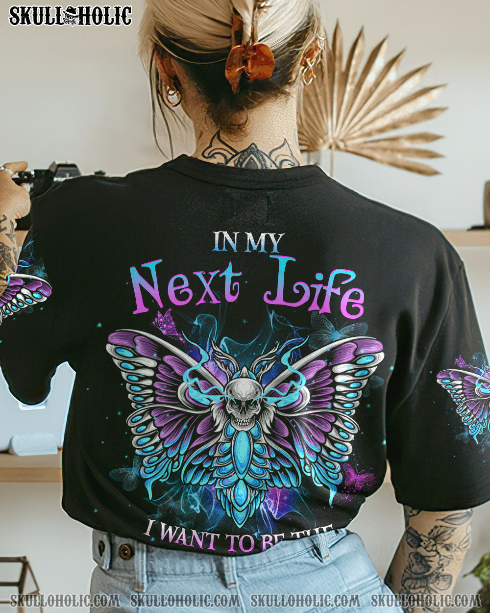 KARMA FAIRY SKULL ALL OVER PRINT – YHHG0702231