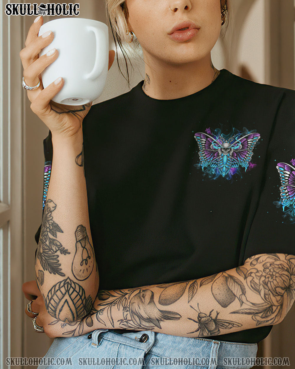 KARMA FAIRY SKULL ALL OVER PRINT – YHHG0702231