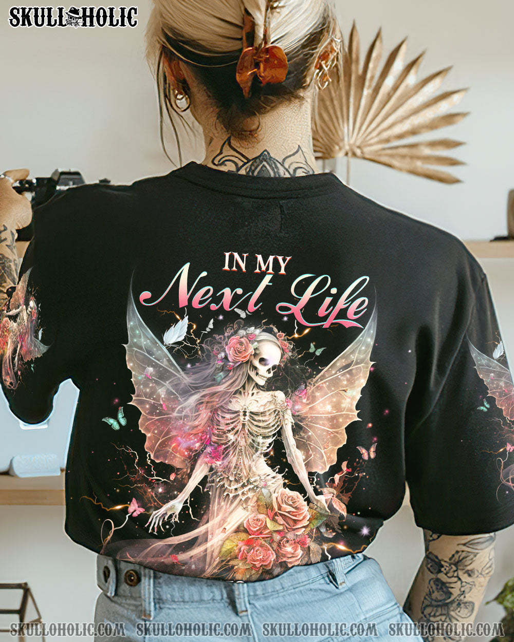 KARMA FAIRY SKULL ALL OVER PRINT – YHHG0903234