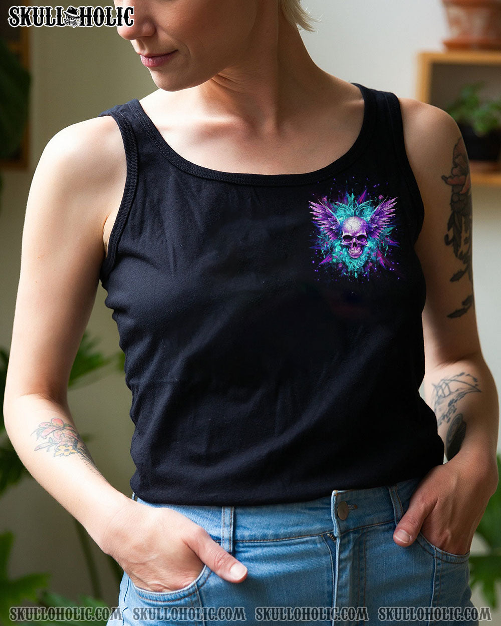 KARMA FAIRY SKULL ALL OVER PRINT – YHHG2007232