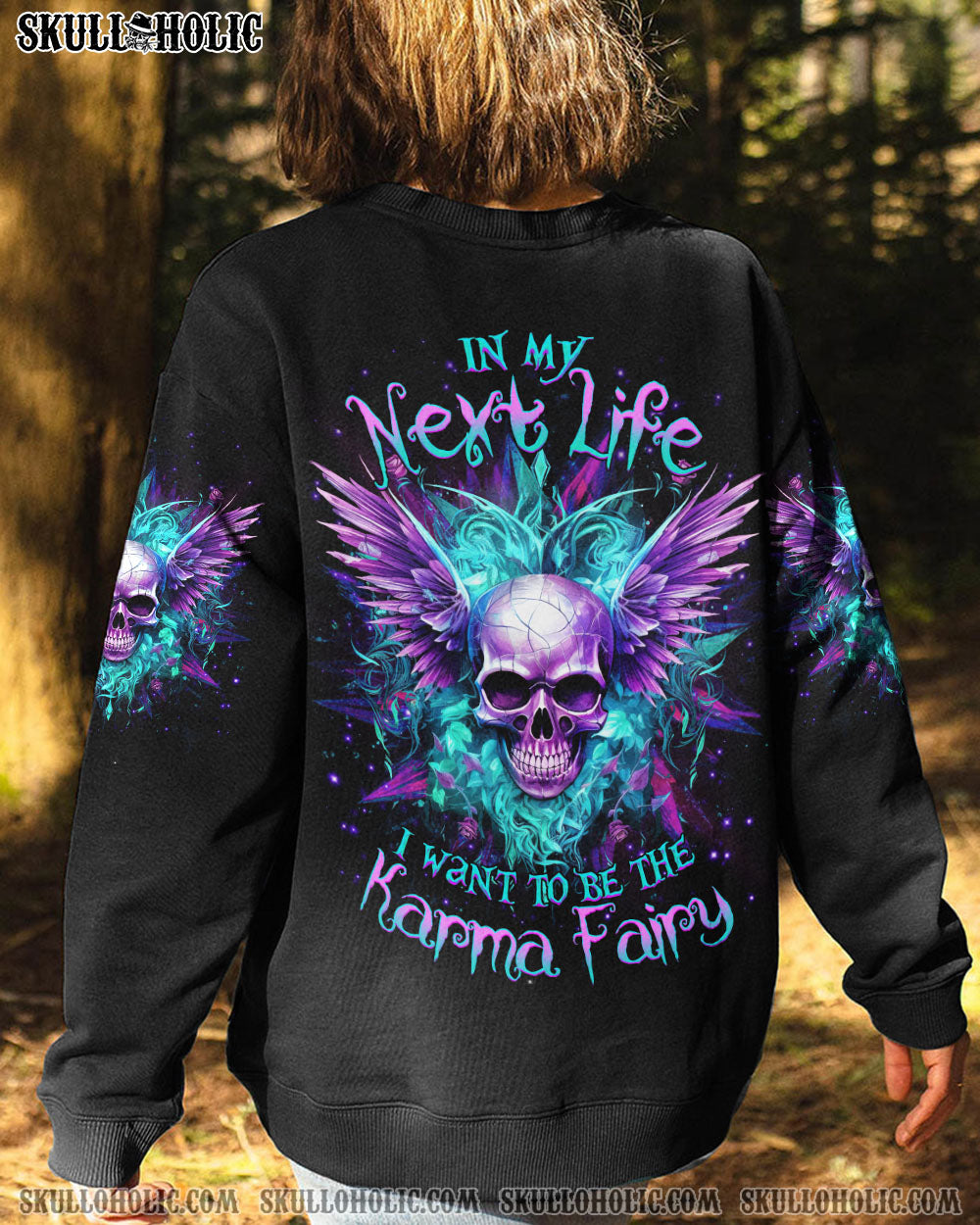 KARMA FAIRY SKULL ALL OVER PRINT – YHHG2007232