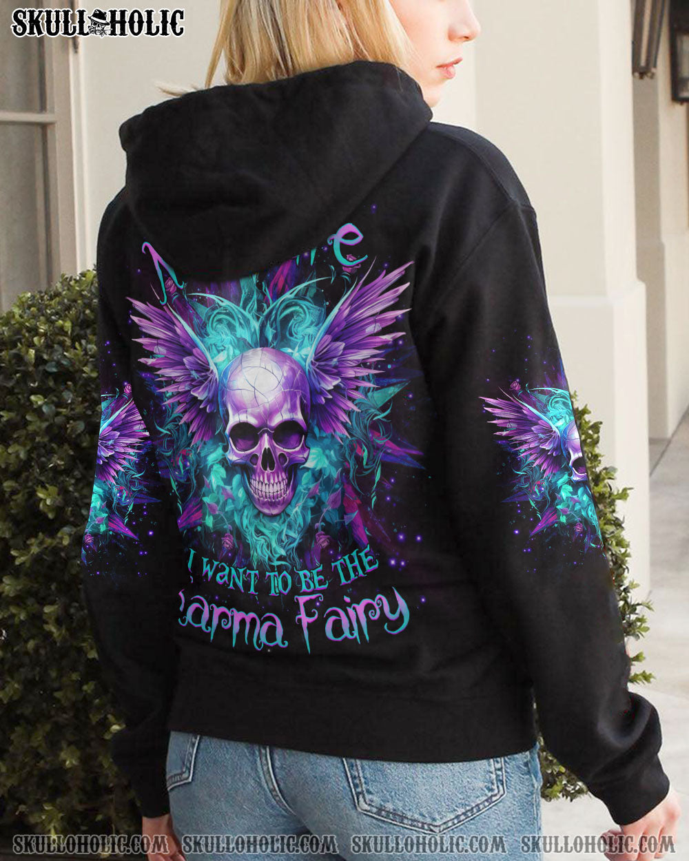 KARMA FAIRY SKULL ALL OVER PRINT – YHHG2007232