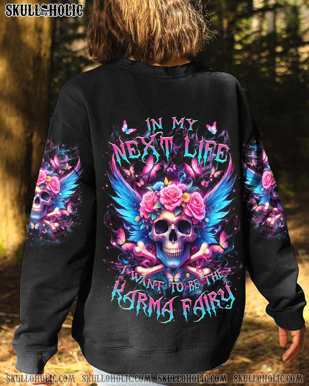 KARMA FAIRY SKULL ALL OVER PRINT – YHKD0703244