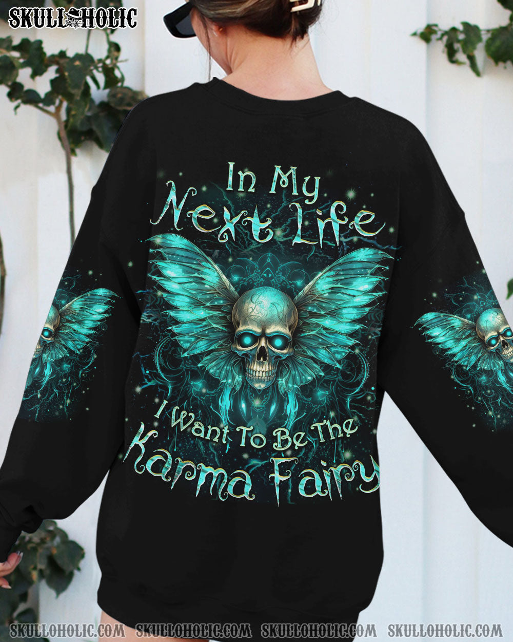 KARMA FAIRY SKULL ALL OVER PRINT – YHKD1711232