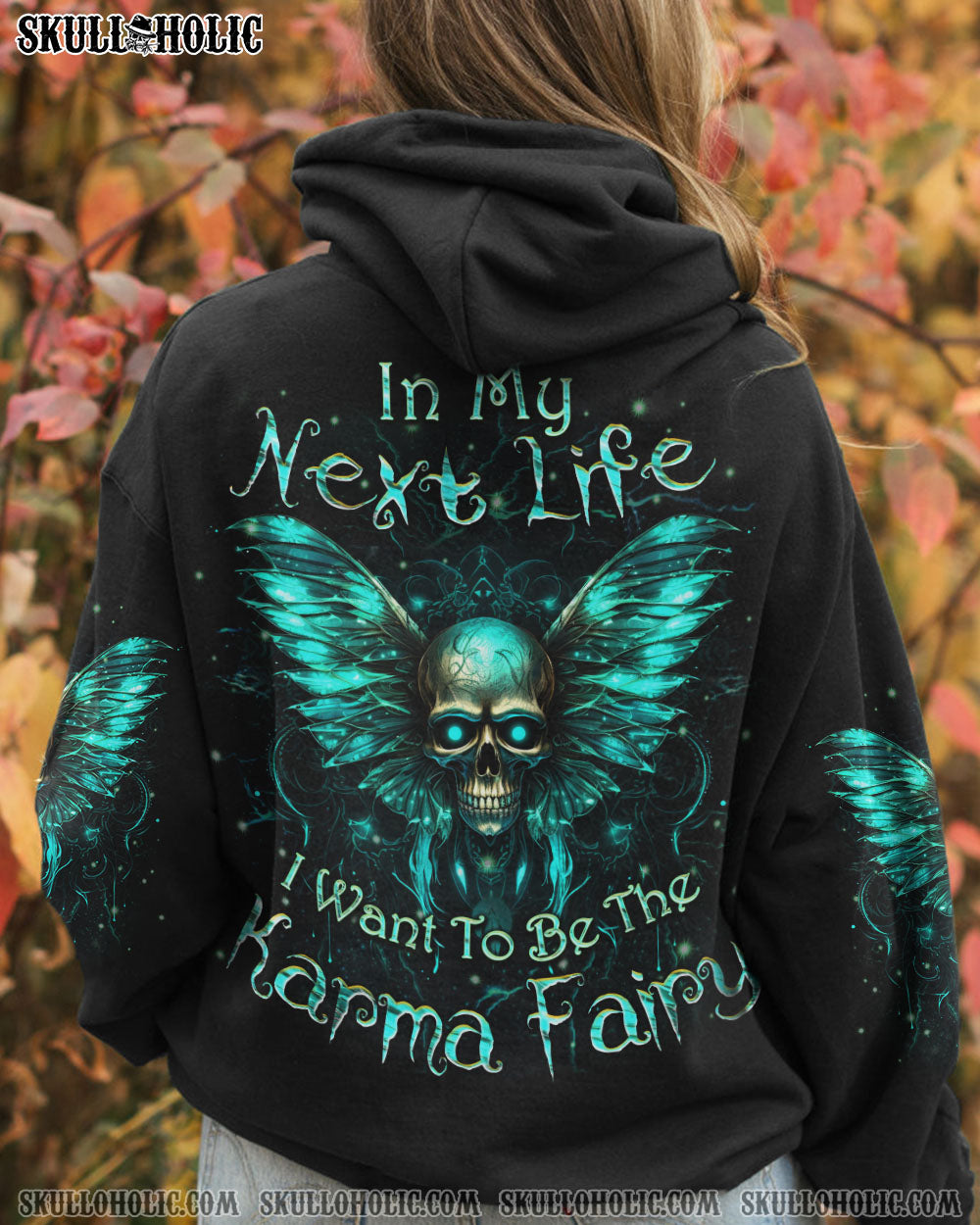 KARMA FAIRY SKULL ALL OVER PRINT – YHKD1711232