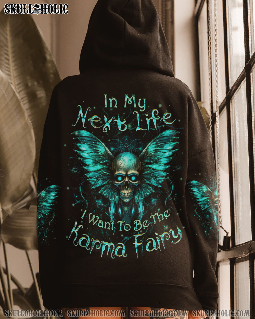 KARMA FAIRY SKULL ALL OVER PRINT – YHKD1711232