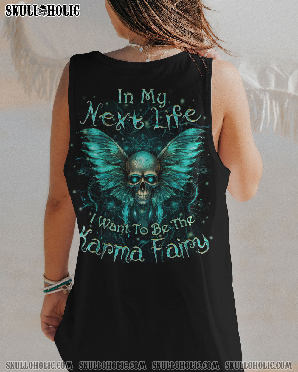 KARMA FAIRY SKULL ALL OVER PRINT – YHKD1711232