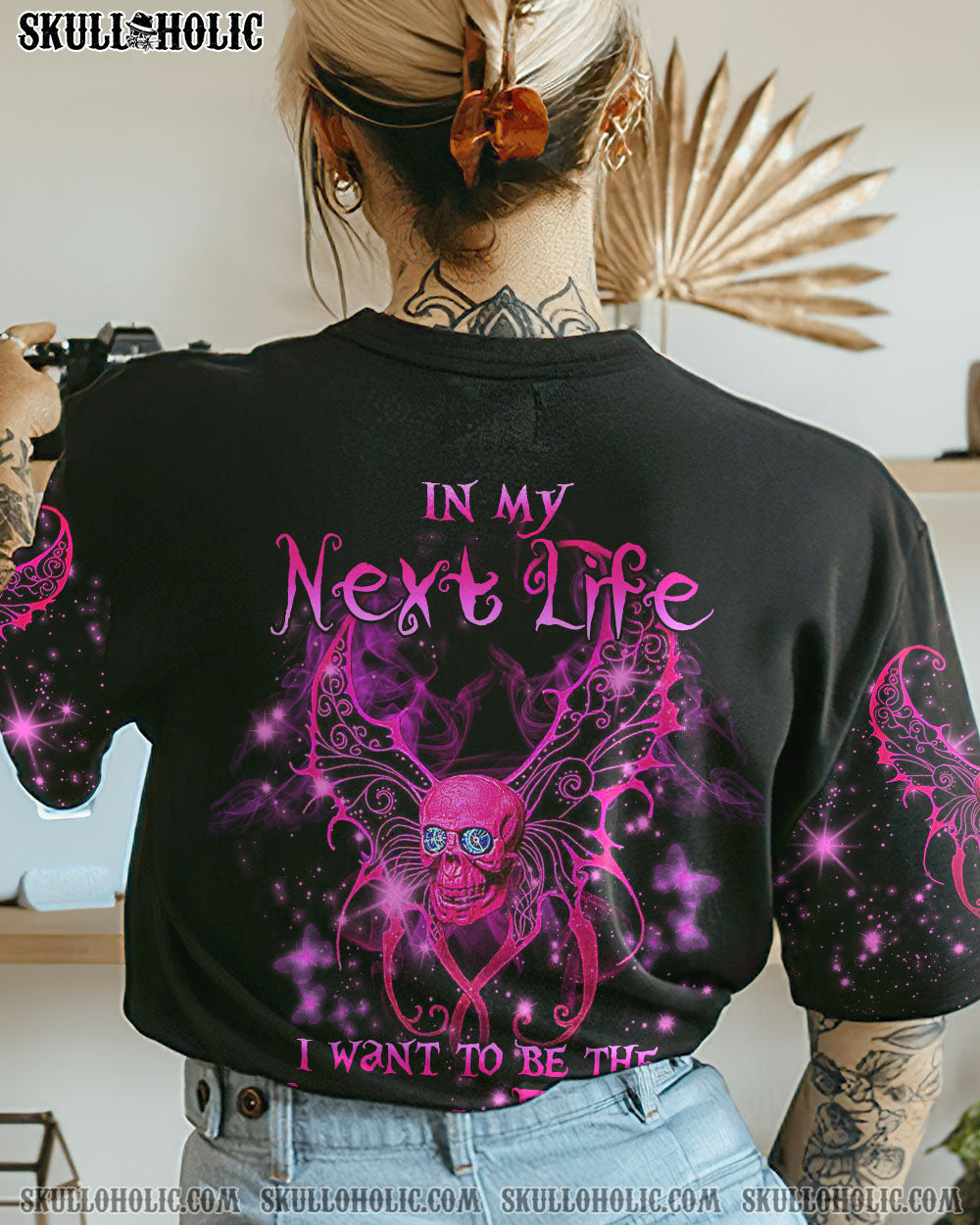 KARMA FAIRY SKULL ALL OVER PRINT – YHLN2212223