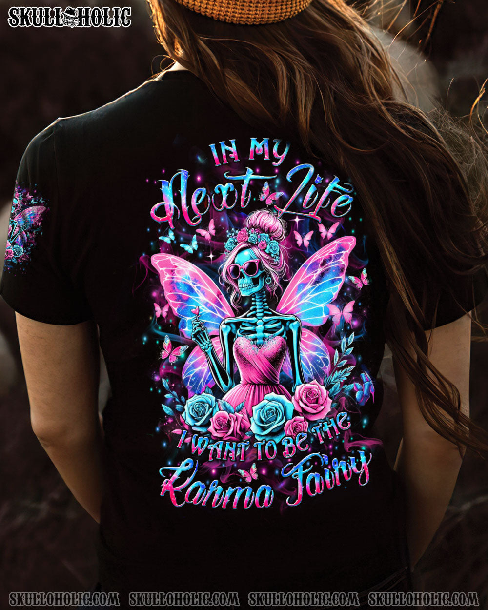 KARMA FAIRY SKULL ALL OVER PRINT – YHLT0406241