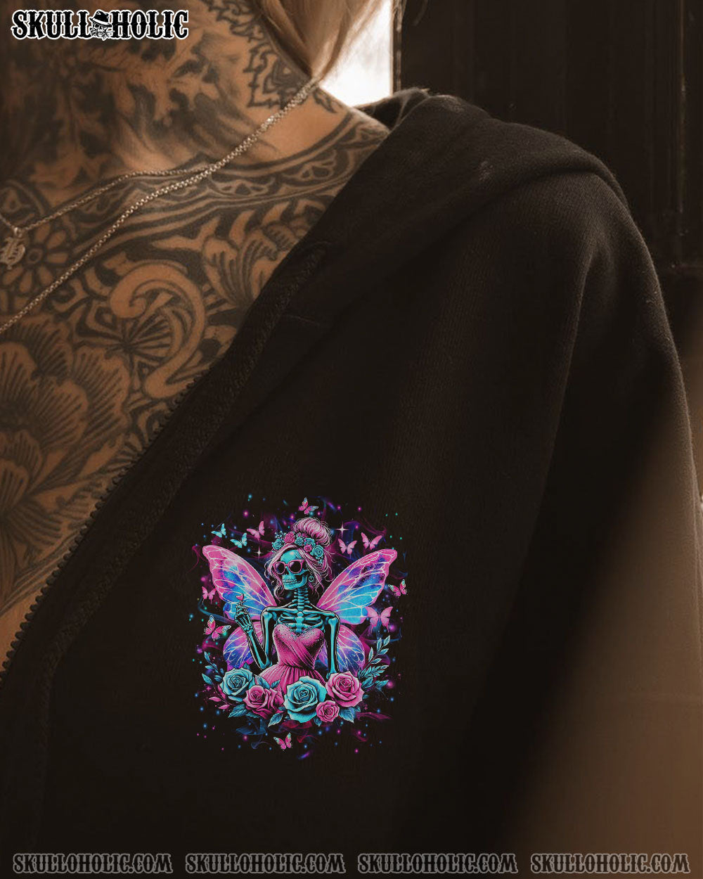 KARMA FAIRY SKULL ALL OVER PRINT – YHLT0406241